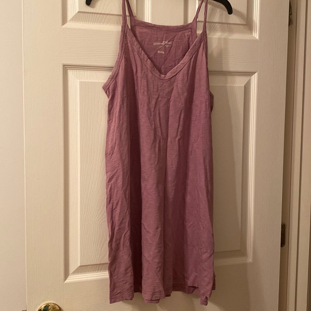 Purple summer dress